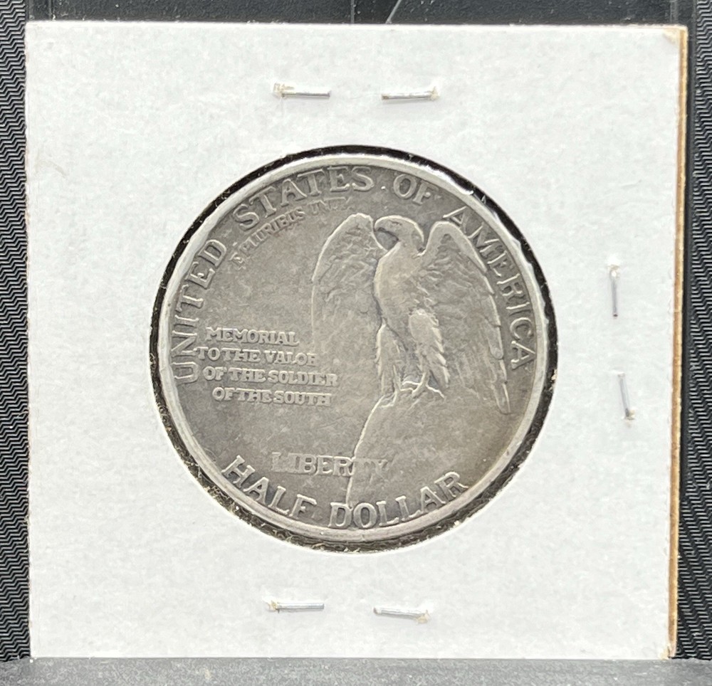 1925 Stone Mountain Memorial 90% Silver Commemorative Half Dollar Lee Jackson