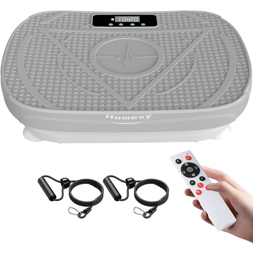 Vibration Platform Exercise Machine – Whole Body Workout, Fat-Burning & Lymph...