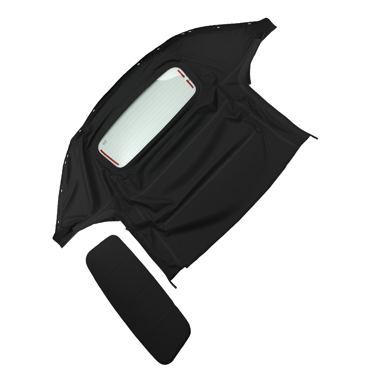 Black Glass Window Top for Mazda Miata 1990-2005 Convertible Soft Top Replace