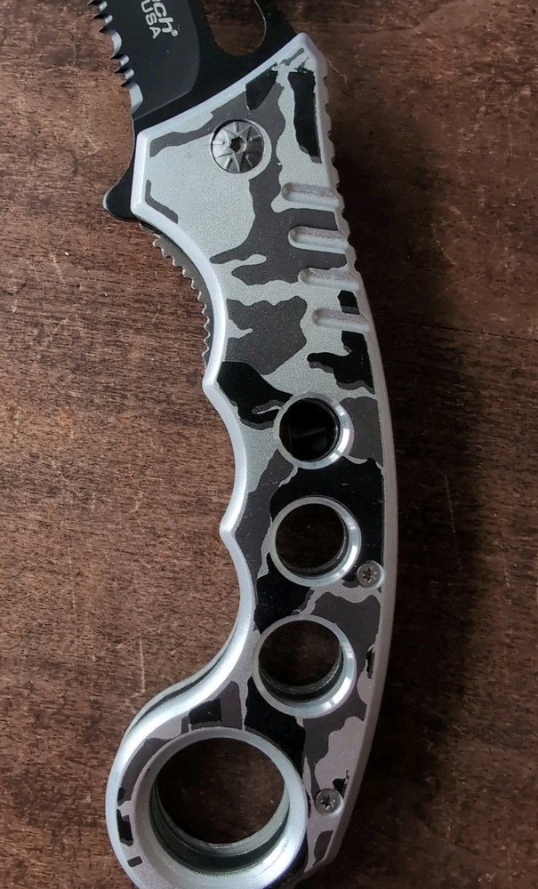 MTech Tactical Tomahawk MT-AXE8B And MT-758DW Lock Blade Knife