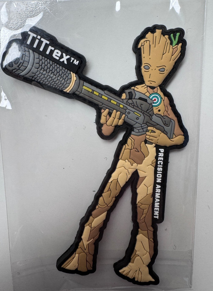Shot Show 2026 Precision Armament Titrex Groot Tactical Patch