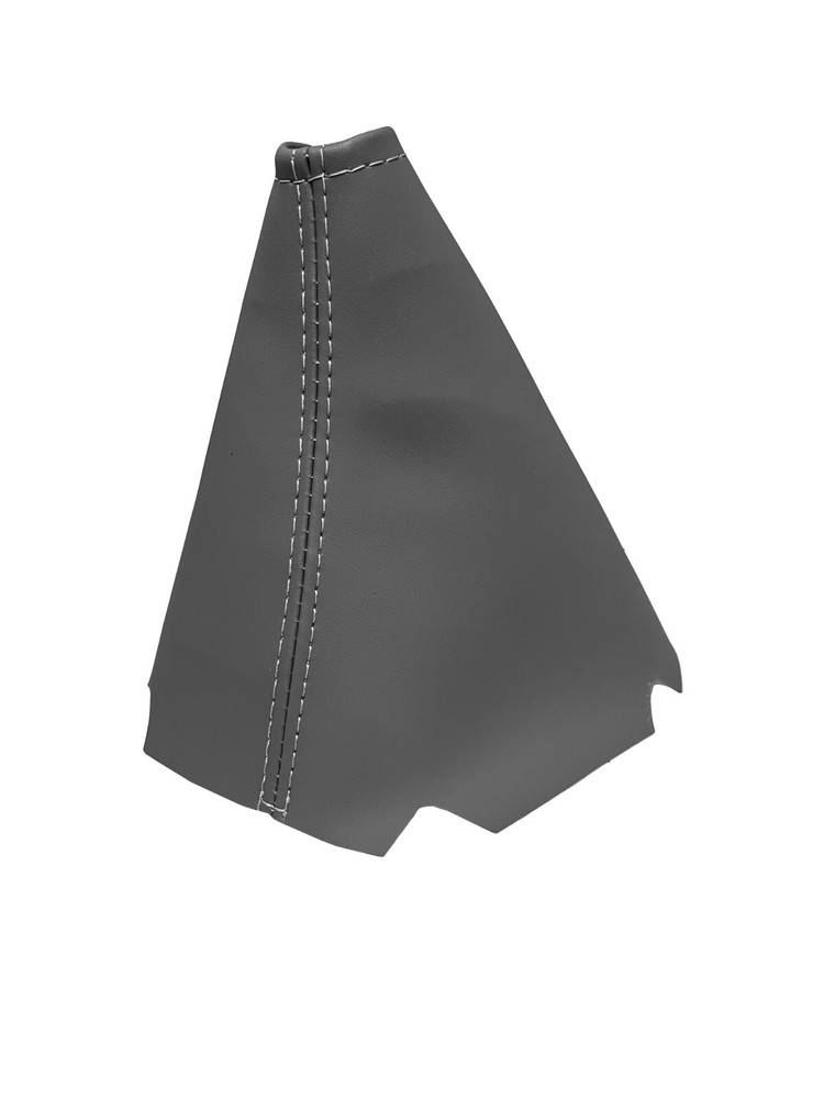 Shift & Ebrake Boot For C6 2010 2011 2012 2013 Manual Dark Titanium Gray Vinyl