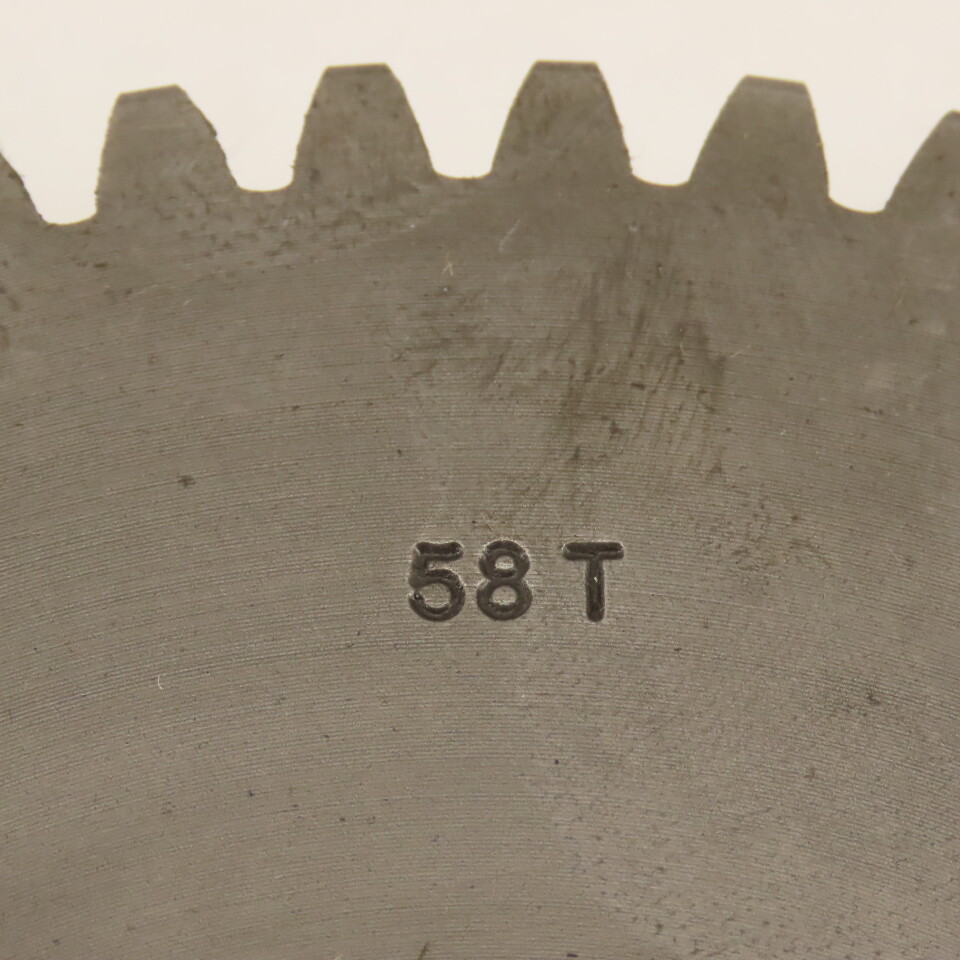 Hey Engineering 58 Tooth Gear For No. 3 Drilling And Facing Machine