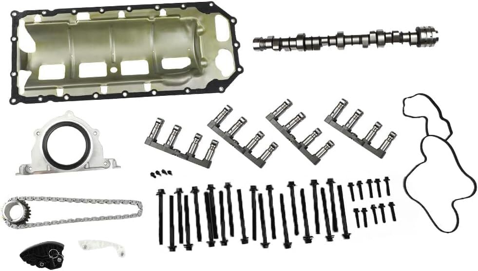 HEMI MDS Lifters Camshaft Timing Chain Kit For 09-15 Chrysler Ram Durango 5.7L