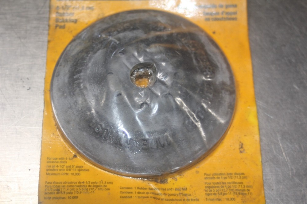 DeWalt High Performance Fiber Disc Backing Pad DW4945