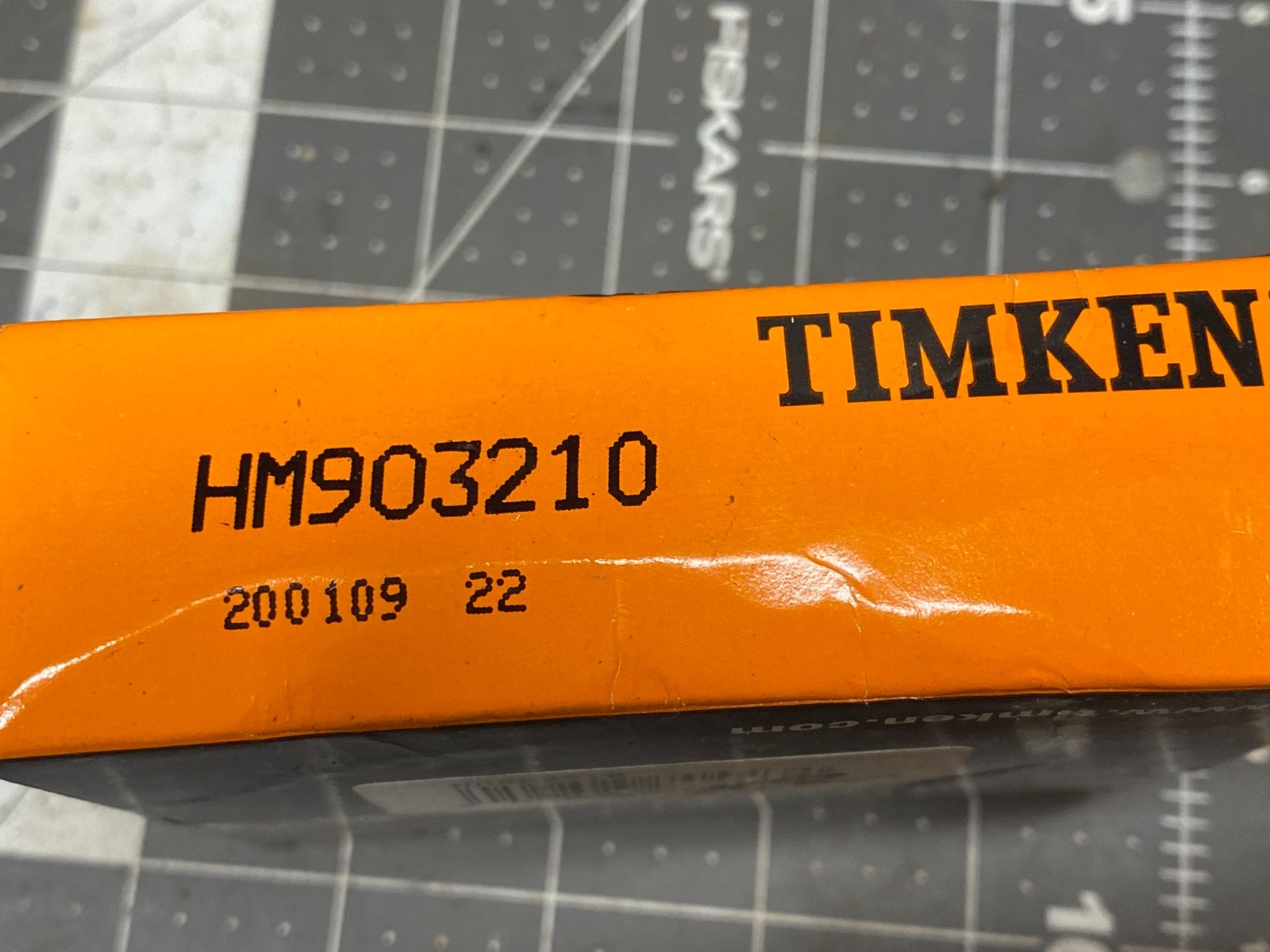 1-3/4" mm Bore ( TINKEN #HM903210) Tapered Roller Bearing - w/Cone # HM903249