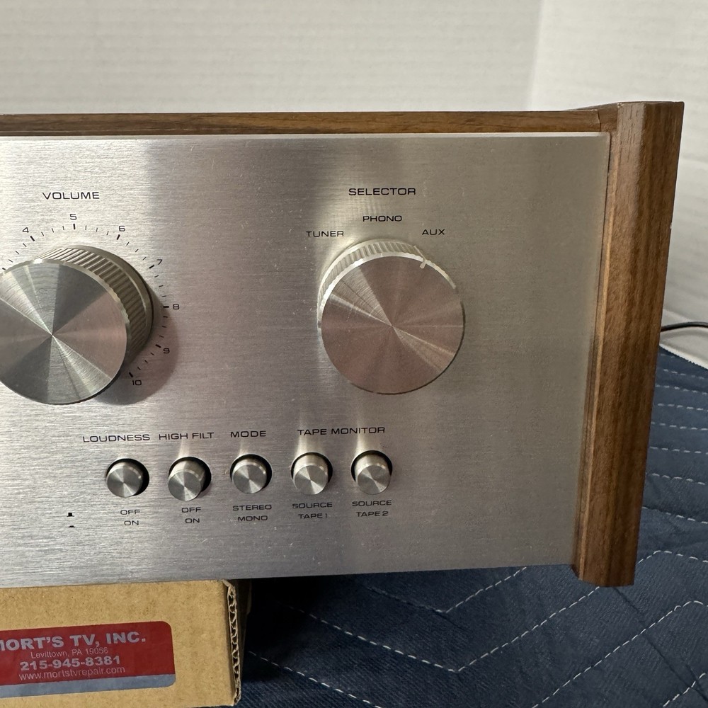 TECHNICS SU-7600 VINTAGE INTEGRATED AMPLIFIER - SERVICED - CLEANED - TESTED