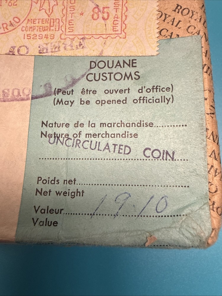 1962 Royal Canada Mint Sets. Close Box!!