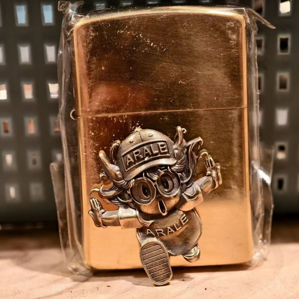 1 piece Brass Personalized sticker lighter DIY accessories