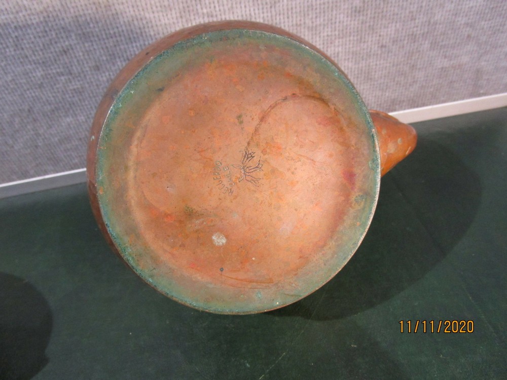 2 Vintage Recuerdo Chile Copper Pots