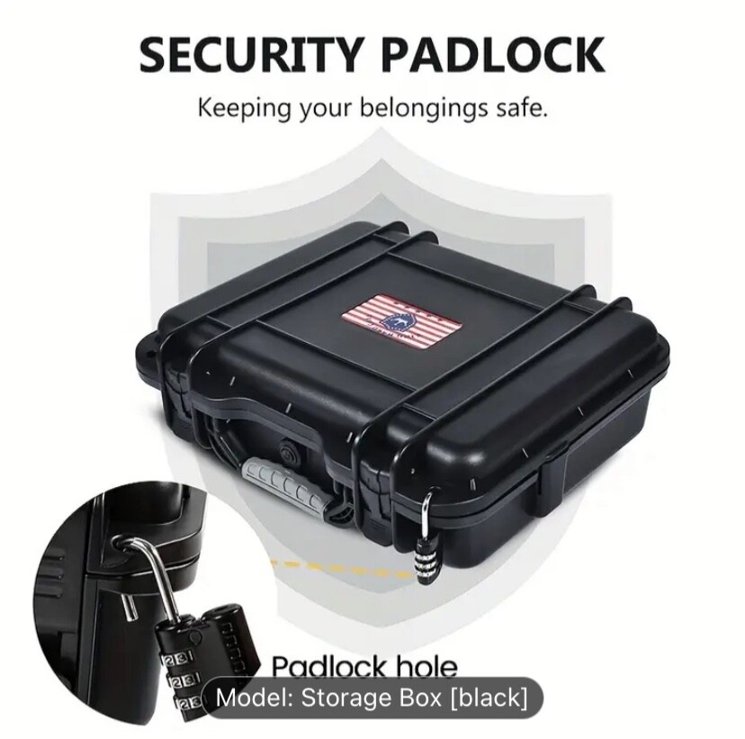 Waterproof hard Ammo Case - 200 Rounds 308win Locking Storage Box