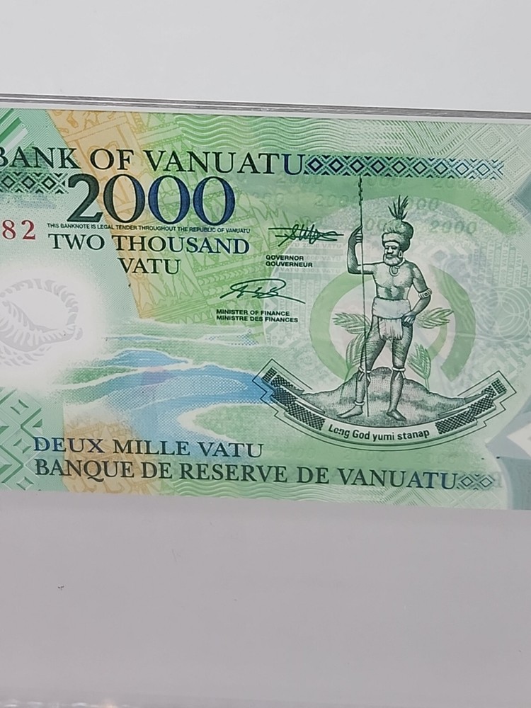 Vanuatu, 2000 Vatu, 2014, POLYMER, Birds