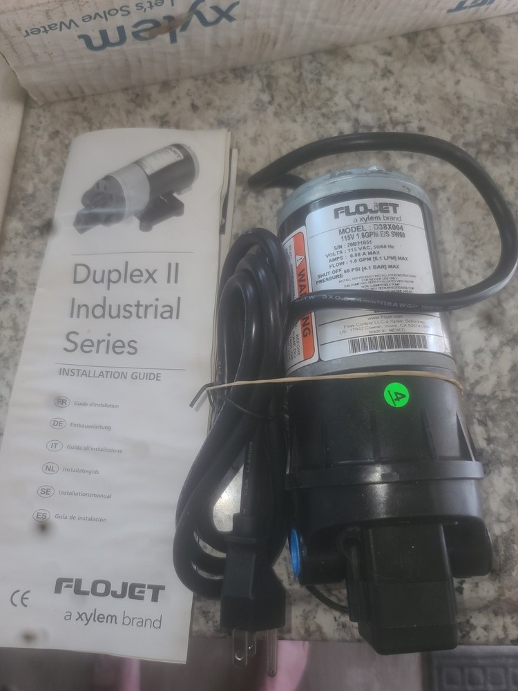 Flojet Duplex II Diaphragm Demand Pump