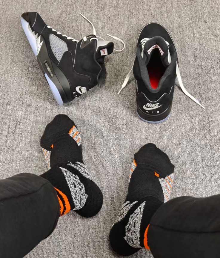 Jordan Air Jordan 5 "BLACK METALLIC REIMAGINED" Retro Basketball Shoes