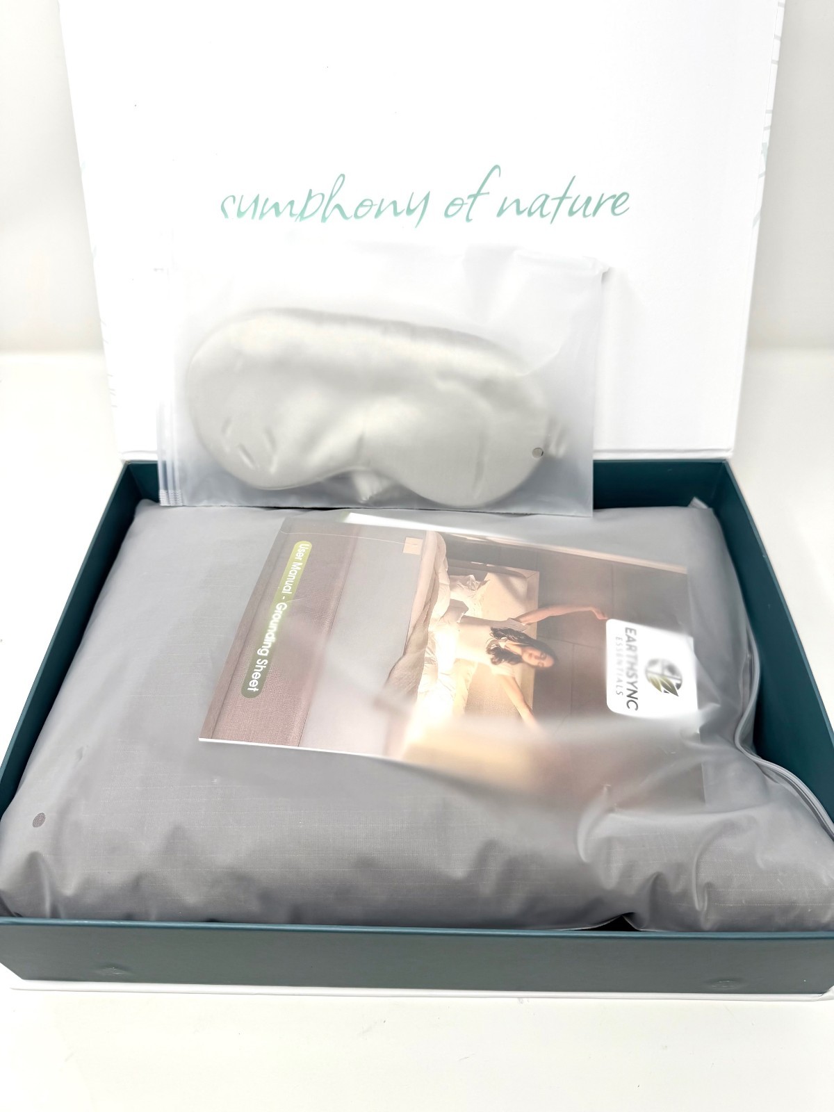 King Size Bed Grounding Sheets 90% Organic Cotton + 10% Pure Silver Fiber