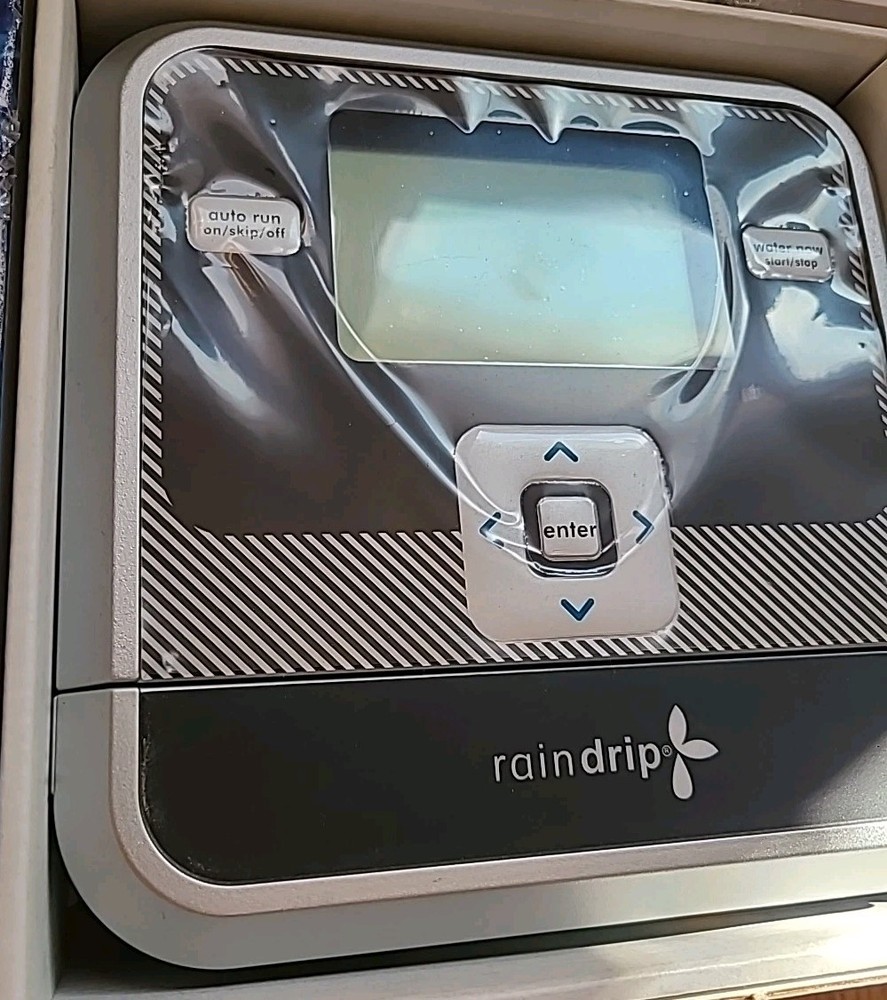 Raindrip Weather Smart Pro Sprinkler Timer Bundle Complete 6Station Box RSC600is