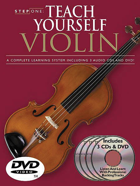 Teach Yourself Violin Beginner Lessons Learn to Play Video Book 3 CD DVD Pack