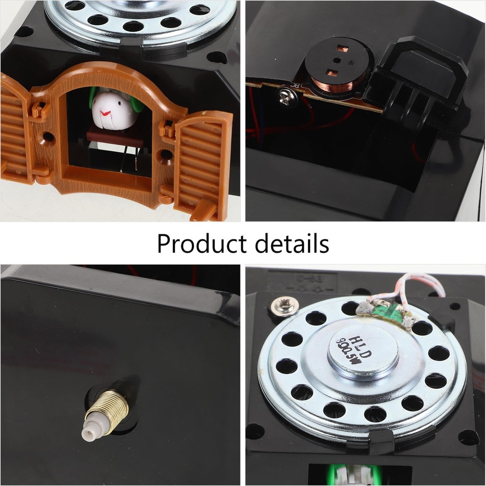 Cuckoo Wall Clock Movement Quartz Clock Mechanism Easy to Install Replaceable...