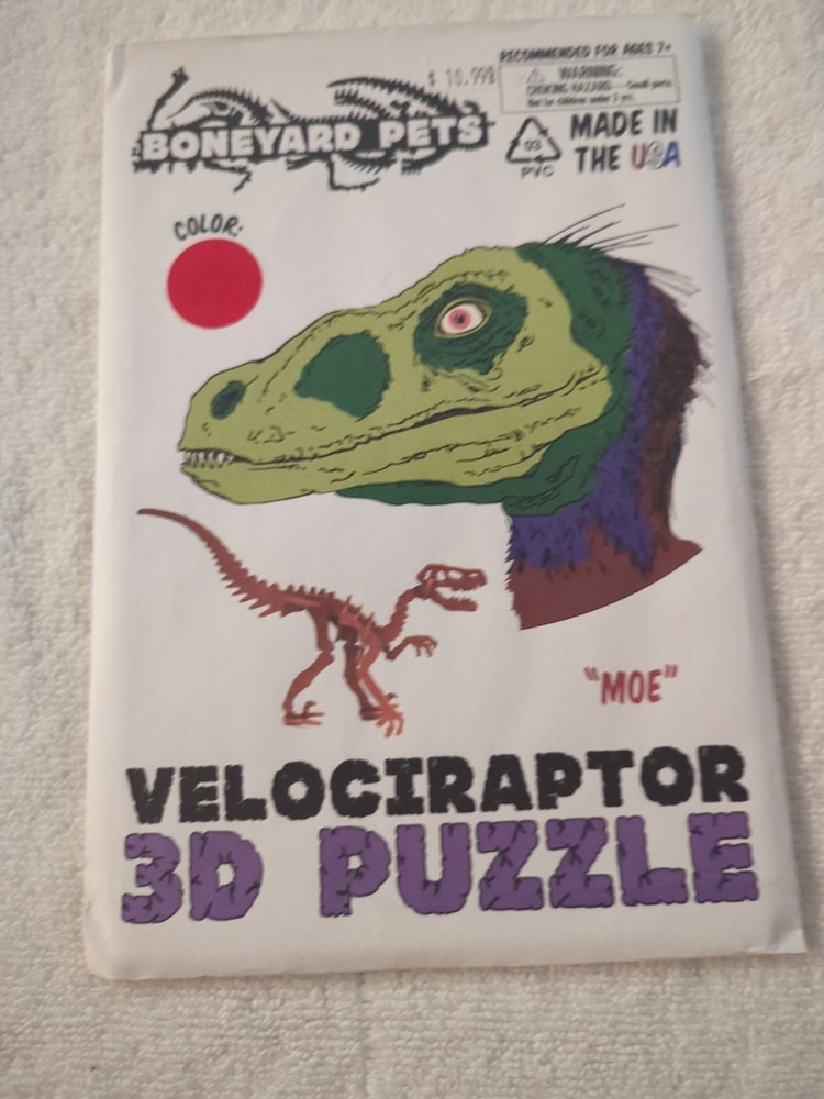 Red Boneyard Pets Velociraptor