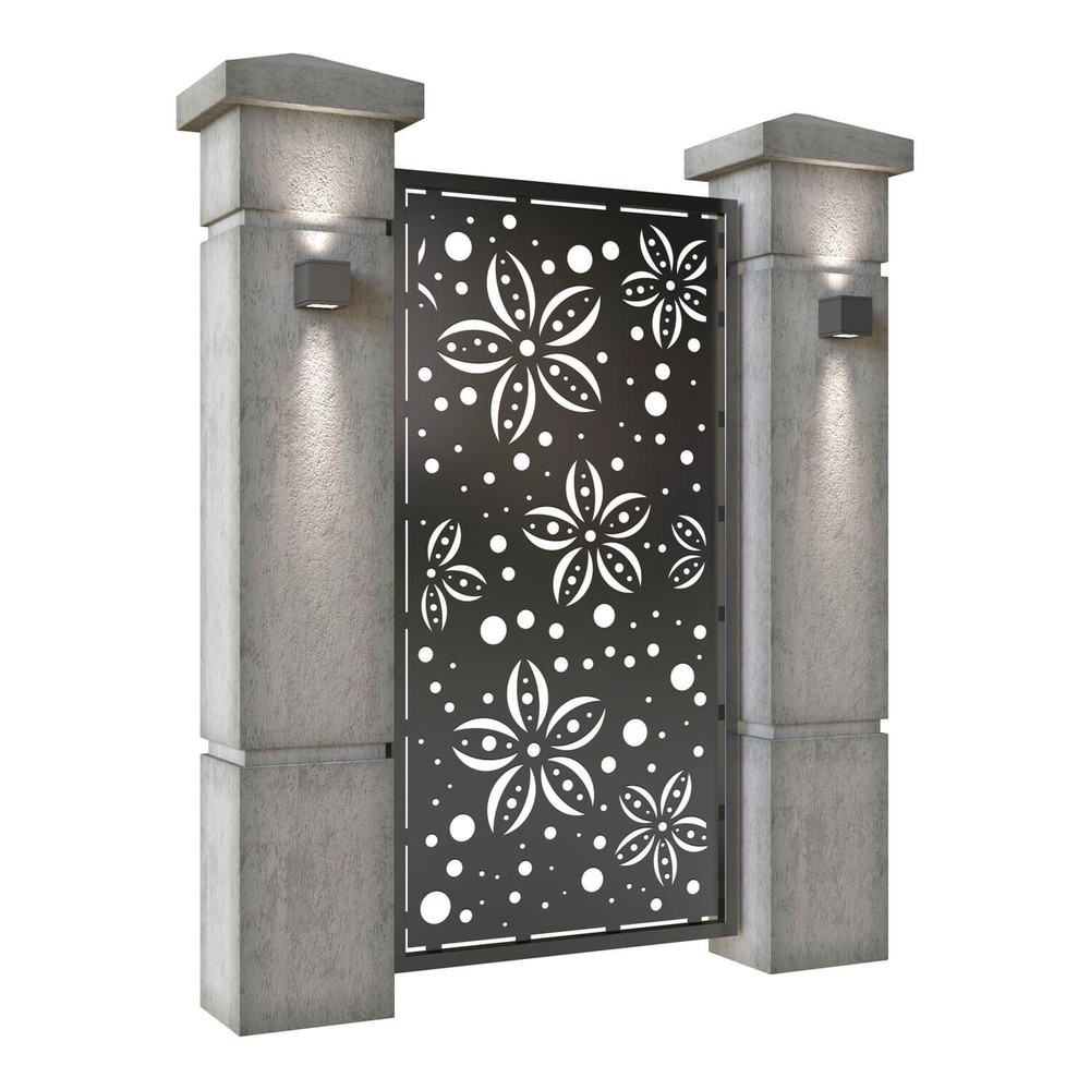 Gorgeous Custom Handcrafted Metal Entry Gate