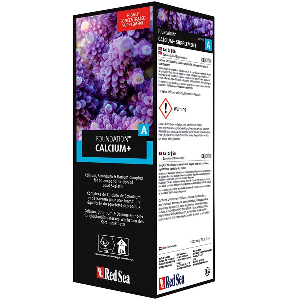 Red Sea Foundation ABC Supplements Complete Pro Pack KH Calcium Magnesium