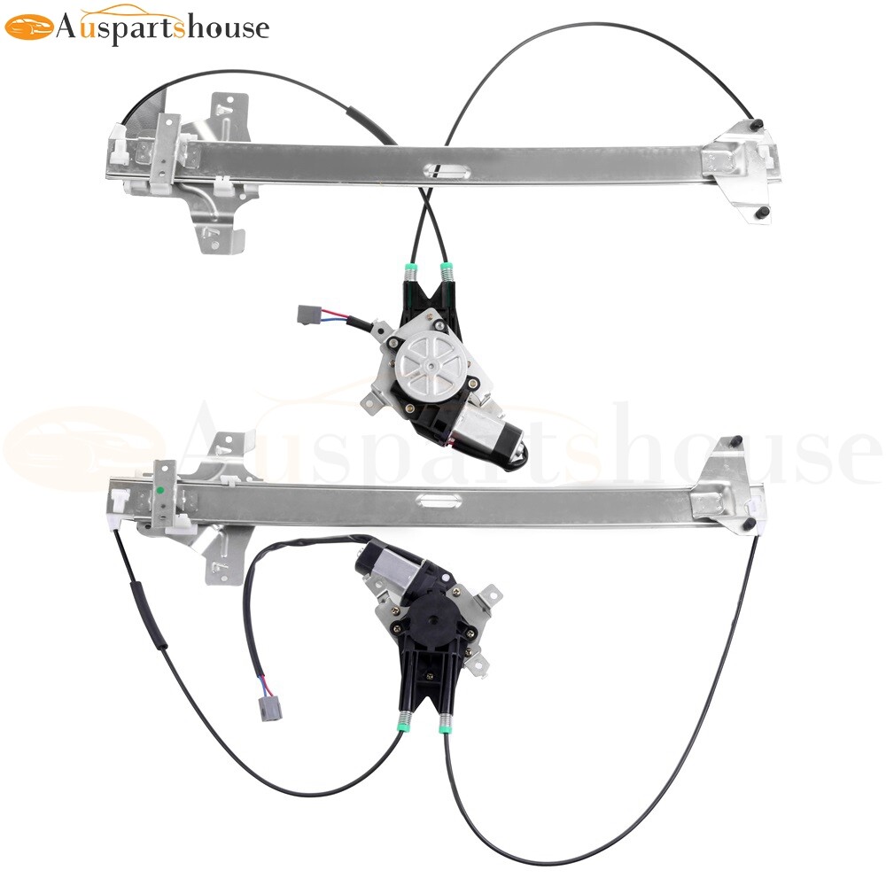 Front Left Right Window Regulator For 1992-14 Ford E150 Van 5.4L With Motor