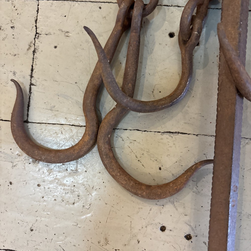 Antique Cast Iron Butchers Scale