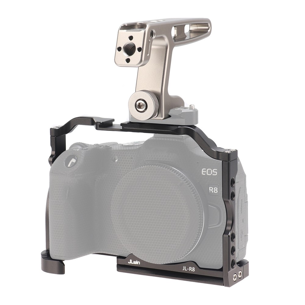 For Canon EOS R8 Camera Cage Lightweight Top Handle Grip Case Full Frame