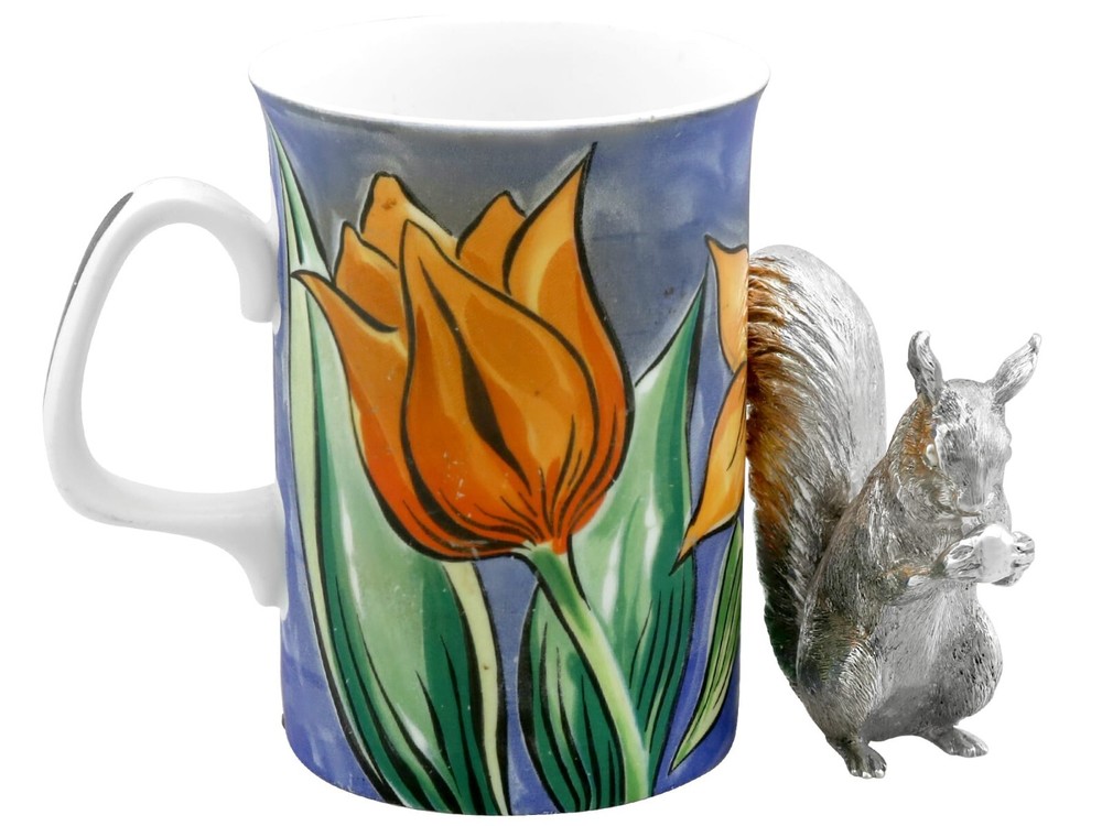 Sterling Silver Model of a Squirrel