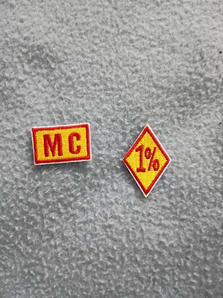 Bandidos Texas Front Patch Set