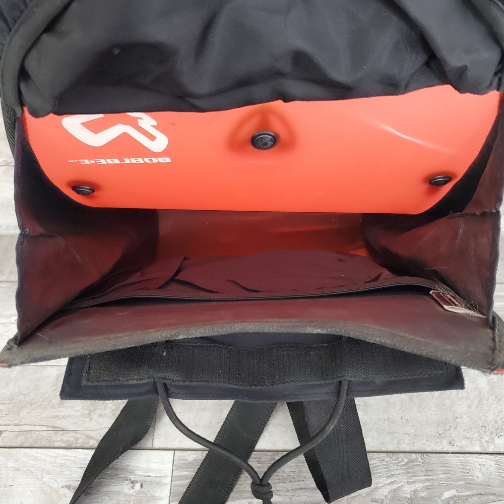 Boblbee Vintage 2003 Red Orange Adjustable Strap Hard Case Motorcycle Backpack