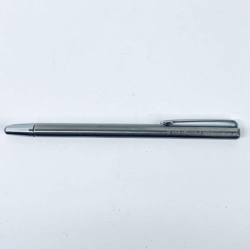 Vintage EMPHASIS Telescopic Presentation Pointer Japan 5" - 25" Pocket Pen Shape