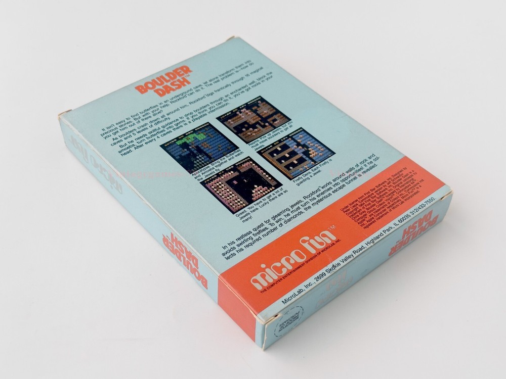 Boulder Dash - Micro Fun - 1984 / Apple II