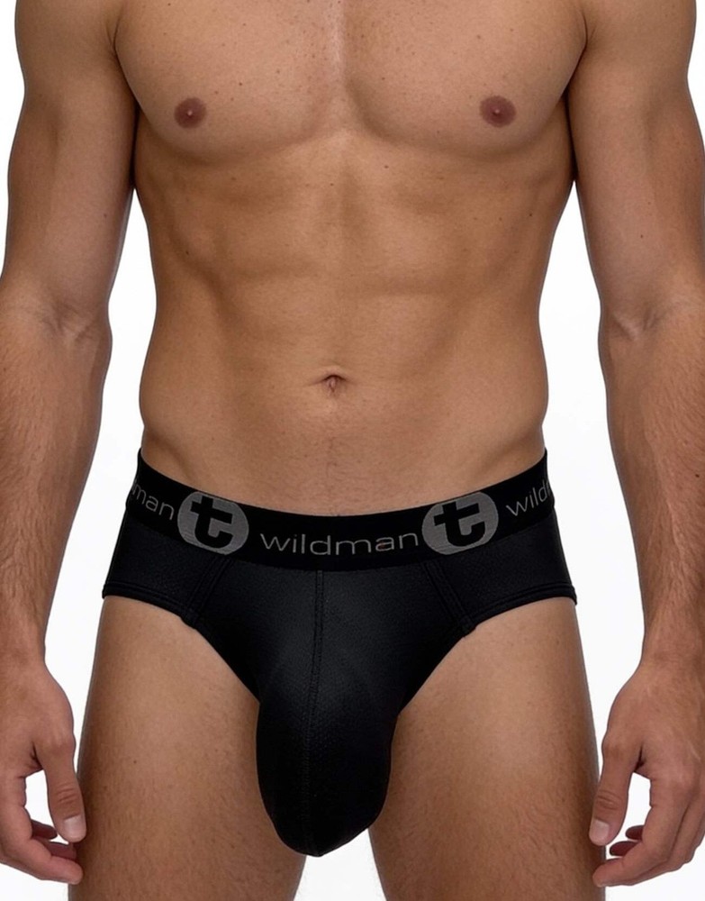 WildmanT Mesh Monster Cock Brief Black