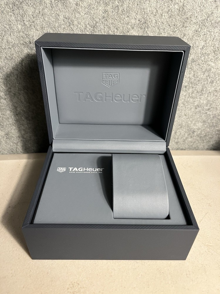 TAG Heuer Genuine Empty Grey Luxury Watch Display Box Completed with Outer Box