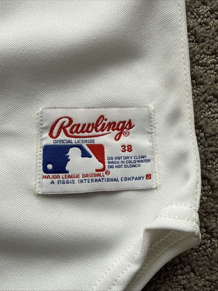 Bill Madlock signed Rawlings Authentic Jersey auto Signed Inscribed PSA size 38