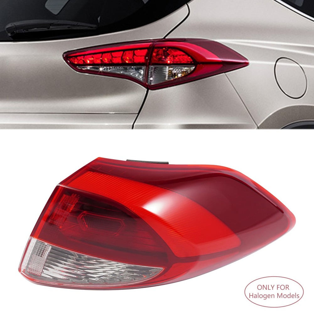 Tail Light for Tucson 2016-2018 Passenger Side Halogen Version 92402D3010
