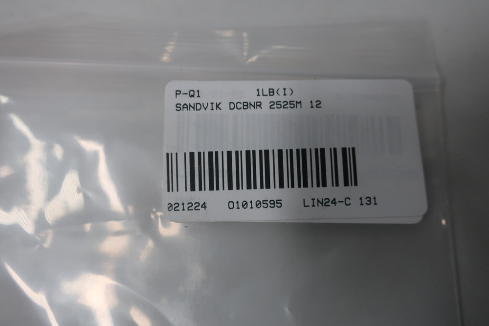 Sandvik DCBNR 2525M 12 Shank Tool