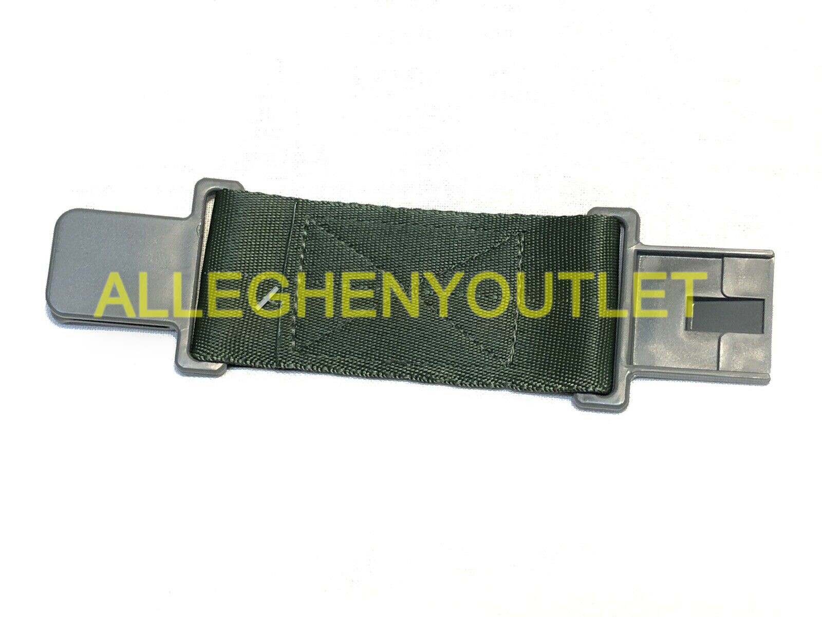 NOS US MILITARY LBE LCE ALICE WEB PISTOL BELT EXTENDER 6" EXTENSION GRAY CLIP