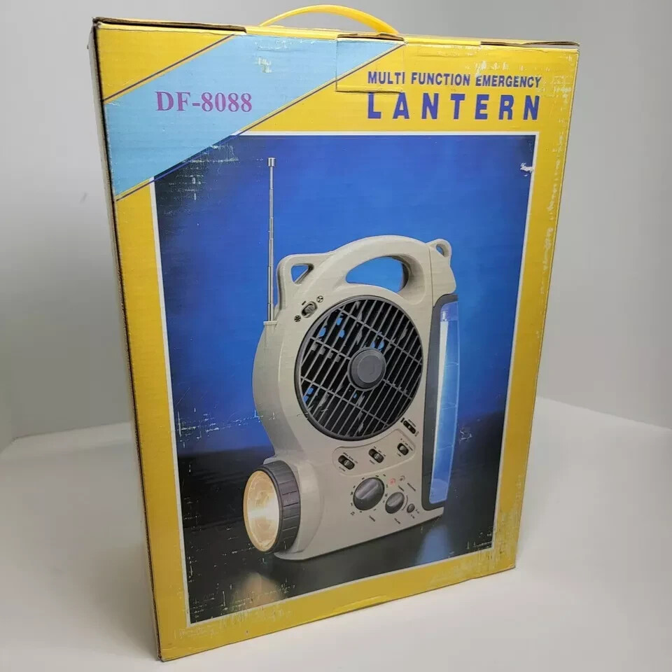 DF-8088 MULTI FUNCTIONAL EMERGENCY LANTERN=Flashlight with AM/FM