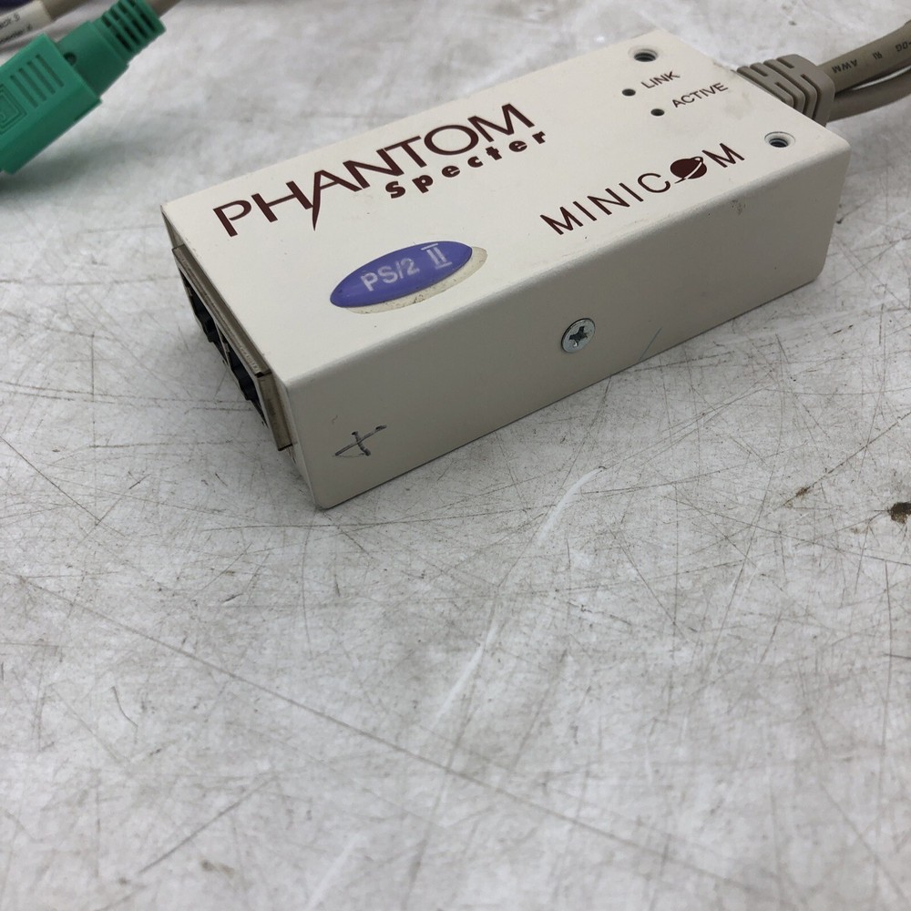 Phantom Specter PS2II Minic Com KVM Server Managment rev1.5 UNTESTED READ