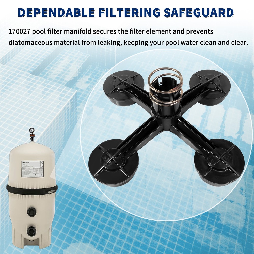 Top Manifold Assembly Replacement Clean & Clear Plus Pool & Spa Cartridge Filter