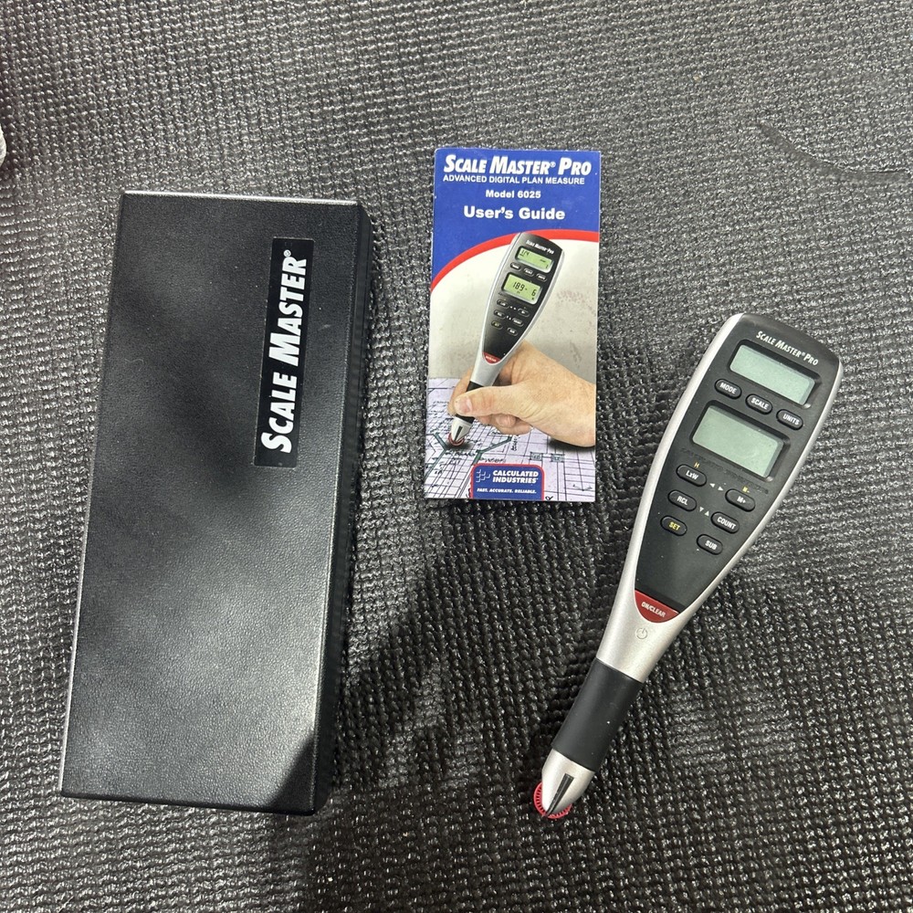Scale Master Pro 6025 Digital Plan Measure New