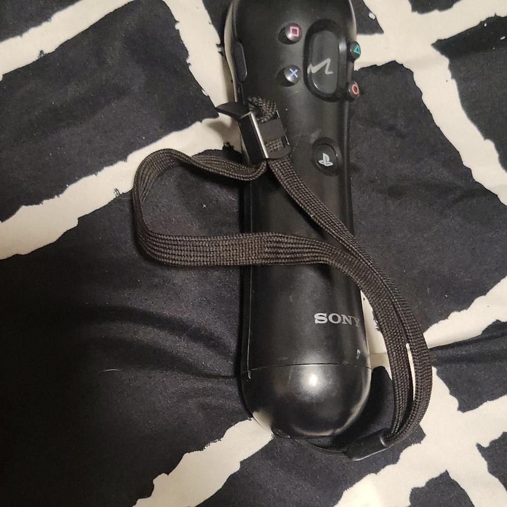 Sony CECH-ZCM1U PlayStation Move Motion Controller Black Wireless for PS3 PS4