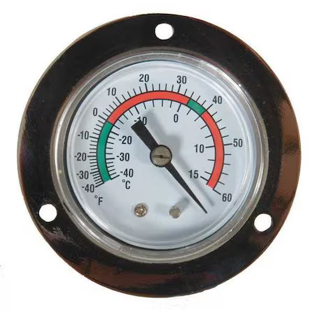 Analog Panel Mt Thermometer,-40 To 60F, 1Epe3