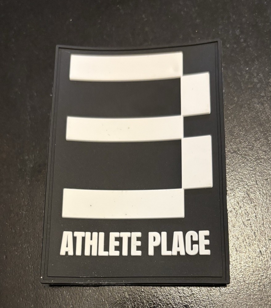 Number 3 Athlete Place Podium Patch