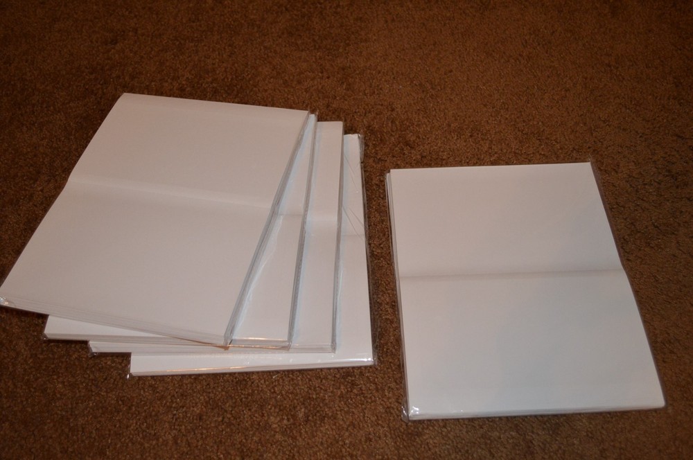 800 Half Sheet Self Adhesive Shipping Label w/ receipt