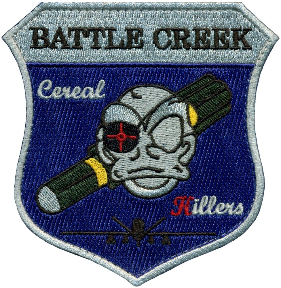 USAF 172d ATTACK SQUADRON – MQ-9 BATTLE CREEK CEREAL KILLERS PATCH