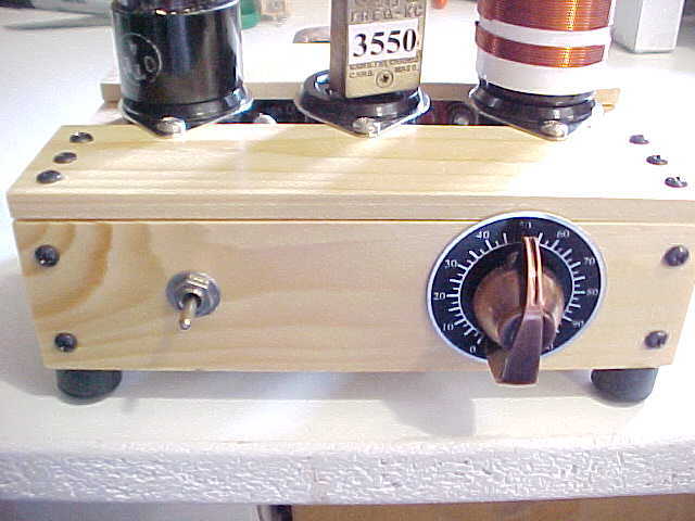 SCHEMATIC ONLY OF THIS ULTRA SIMPLE 6V6 QRP 160/80/40M CW TRANSMITTER