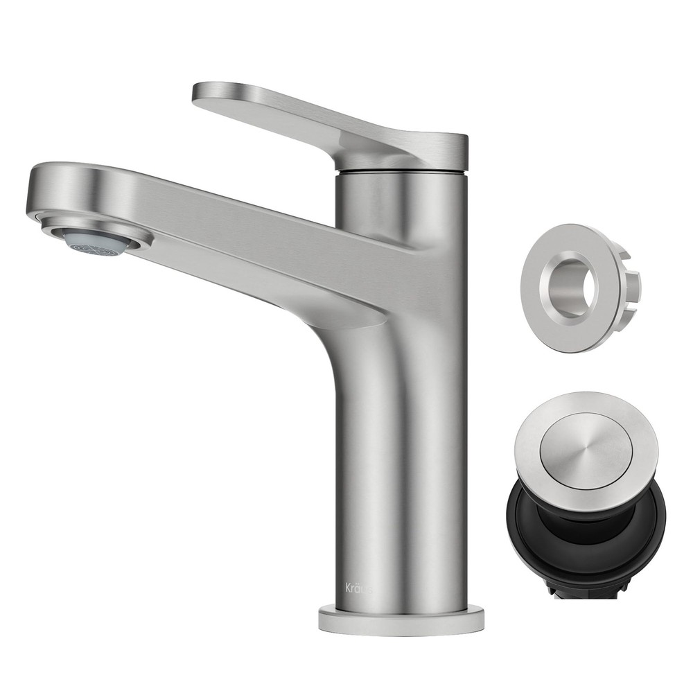 Keep Your Bathroom Spotless - Kraus Single Handle Faucet